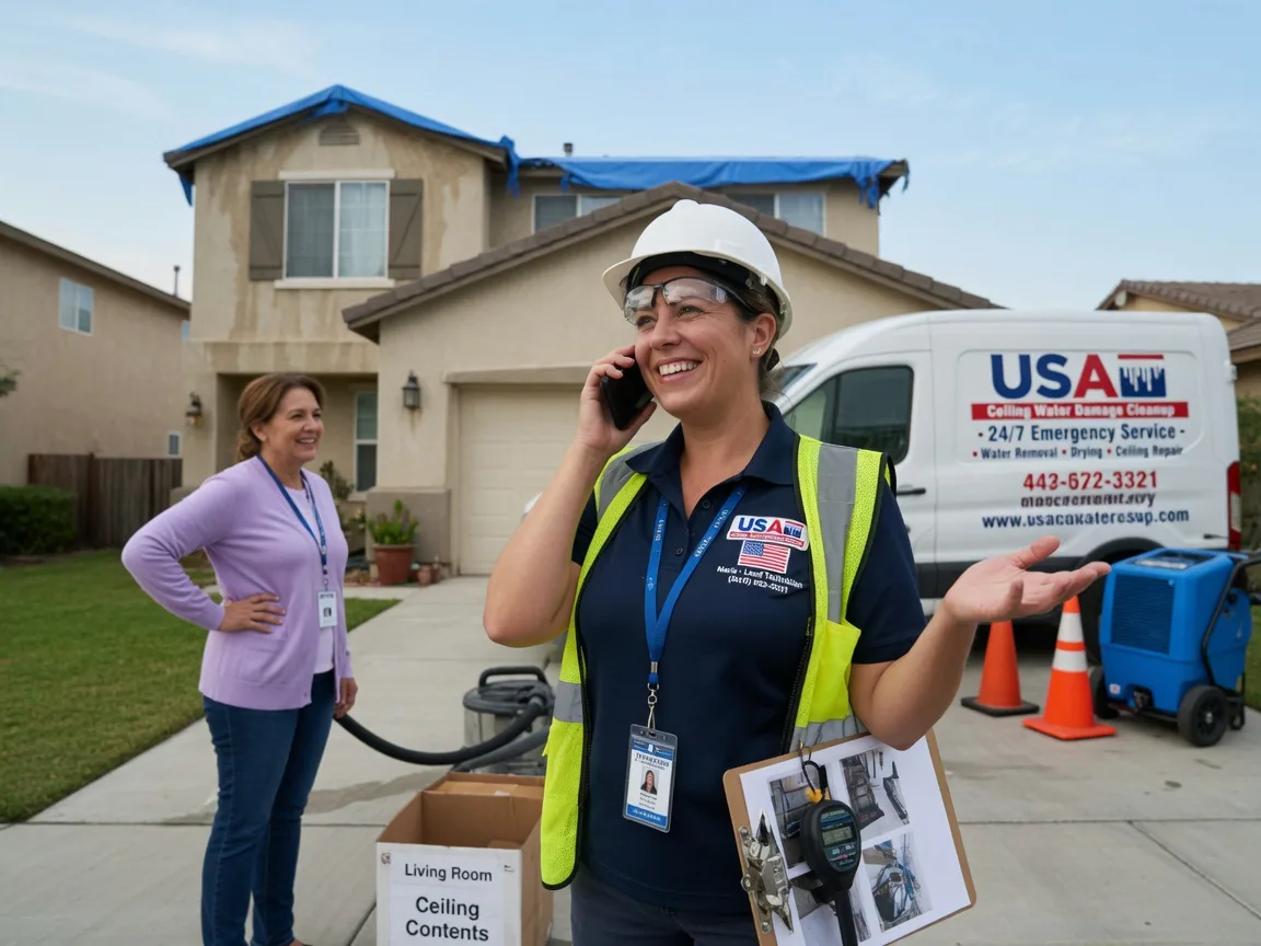 Ceiling Water Damage Restoration Onyx, CA FAQs